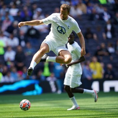 Tottenham-Star Harry Kane in einem Testspiel