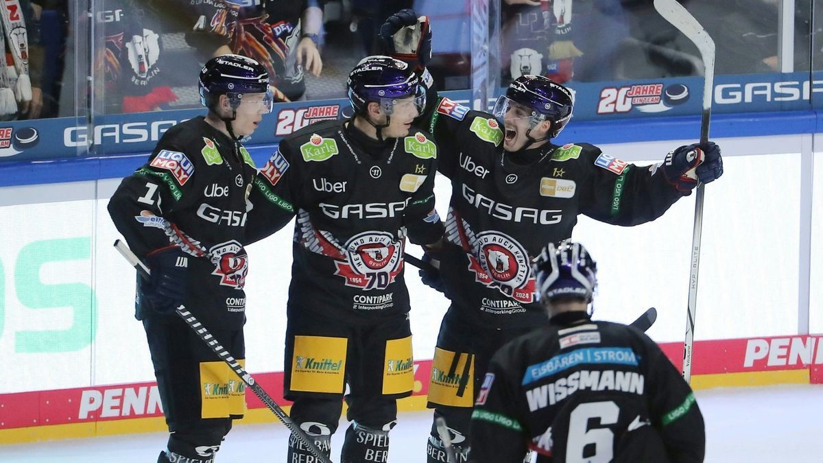 Eisbären Berlin gewinnen auch gegen Frankfurt