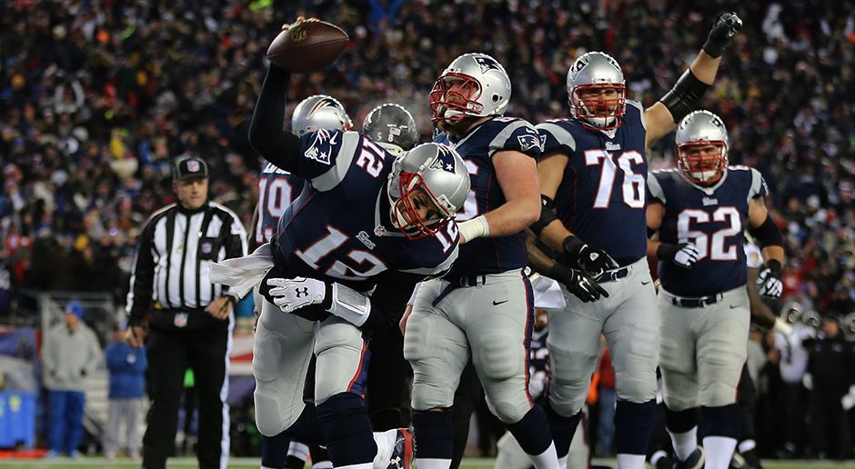 
                <strong>10 Gründe, die New England Patriots zu mögen</strong><br>
                Sie sind eine der umstrittensten Franchises der NFL. Manche lieben sie, manche hassen sie. ran.de nennt zehn Gründe, warum man die New England Patriots lieben kann.>>Hier geht's zu den 10 Gründen, die Patriots nicht zu mögen<<
              