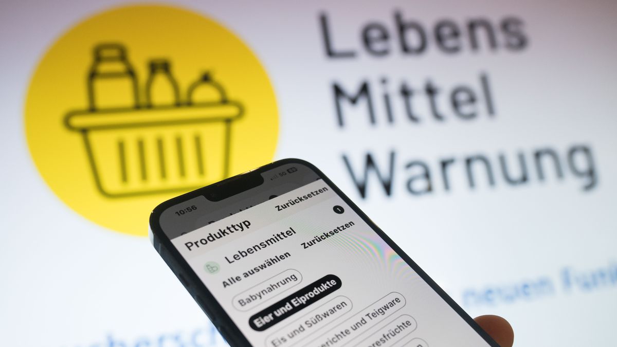 Die App «Lebensmittelwarnung.de»