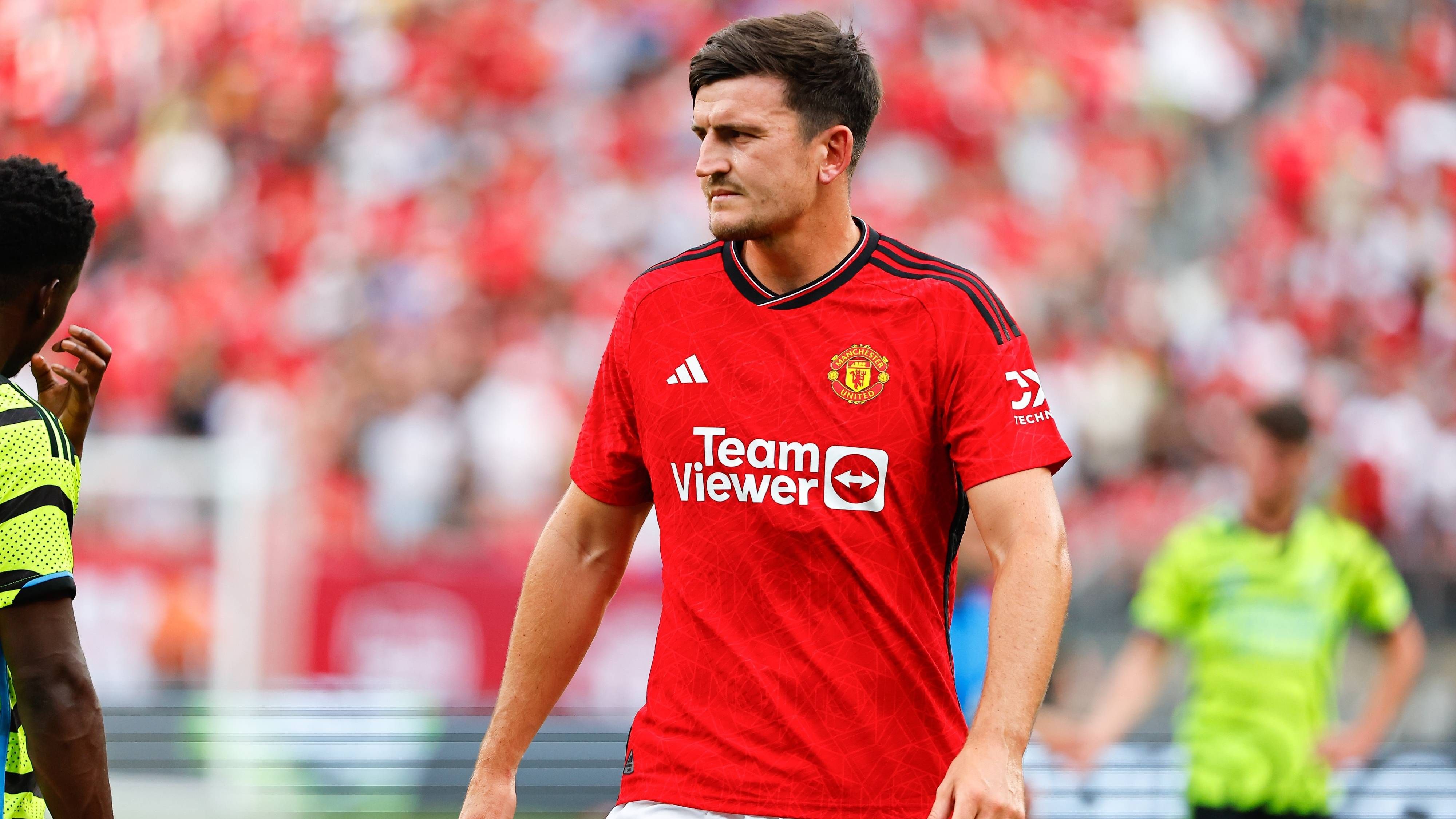 <strong>Platz 2 - Harry Maguire (Manchester United)</strong><br>- Ablösesumme: 87 Millionen Euro<br>- Verpflichtet von: Leicester City<br>- Zeitpunkt des Wechsels: August 2019