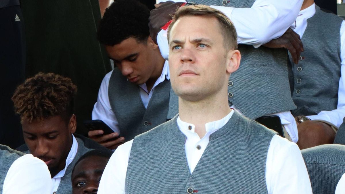 Manuel Neuer in Tracht