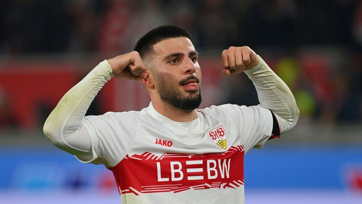 Lässt die Muskeln spiele: Deniz Undav