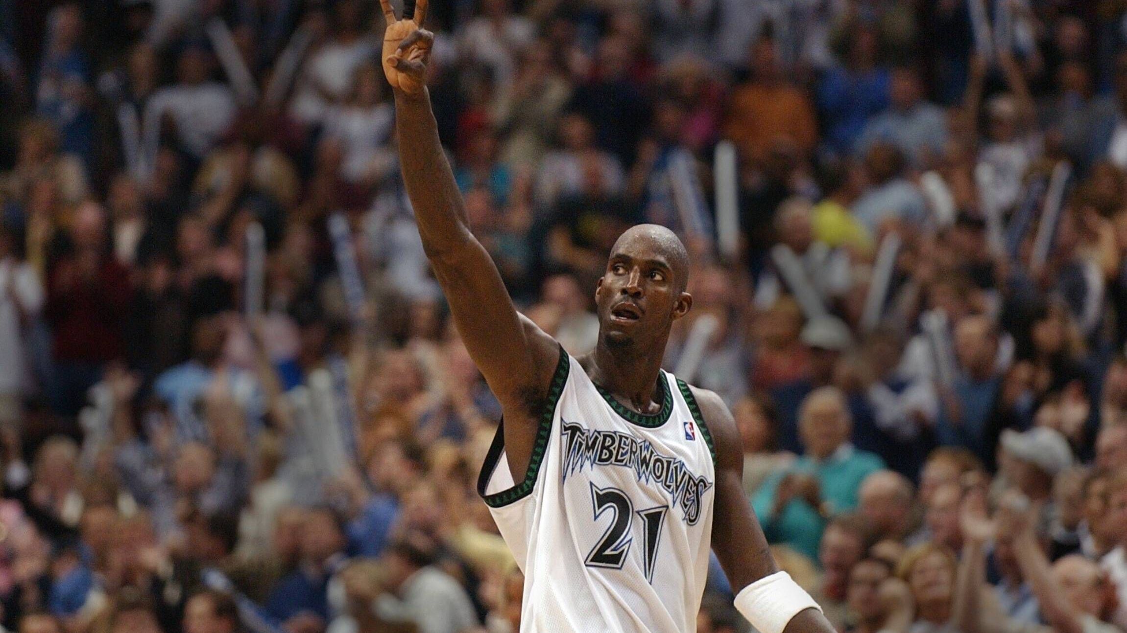 <strong>Platz 4 (geteilt): Kevin Garnett</strong><br>All-Star-Teilnahmen: 15<br>in der NBA aktiv: 1995 - 2016<br>Teams: Minnesota Timberwolves, Boston Celtics, Brooklyn Nets