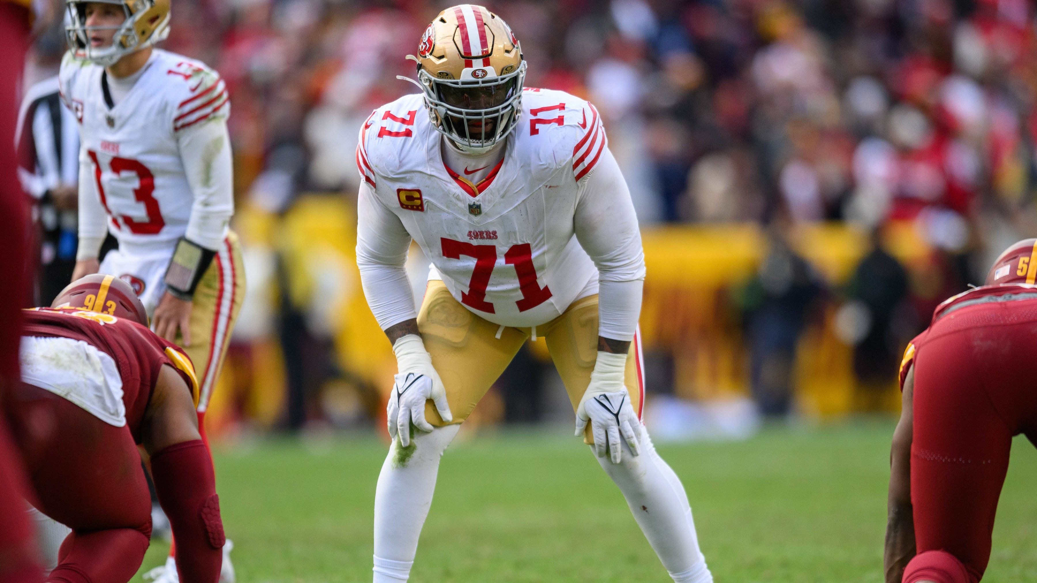 <strong>Platz 18: Trent Williams - 218,05 Millionen US-Dollar</strong><br>Position: Left Tackle<br>Teams: San Francisco 49ers (aktuell), Washington Redskins