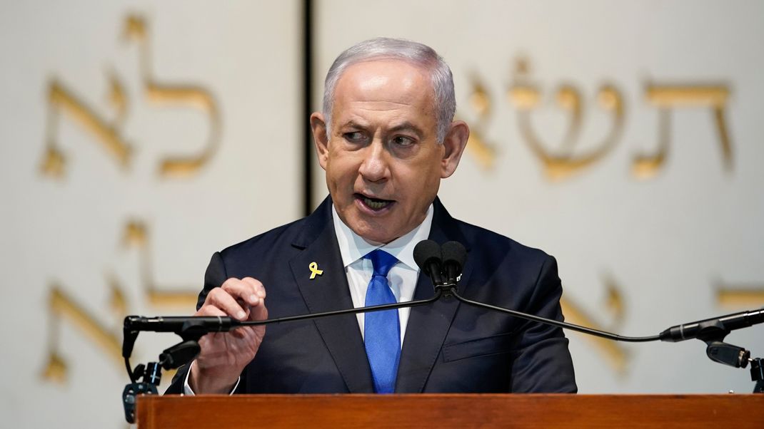 Der israelische Premierminister Benjamin Netanjahu&nbsp;