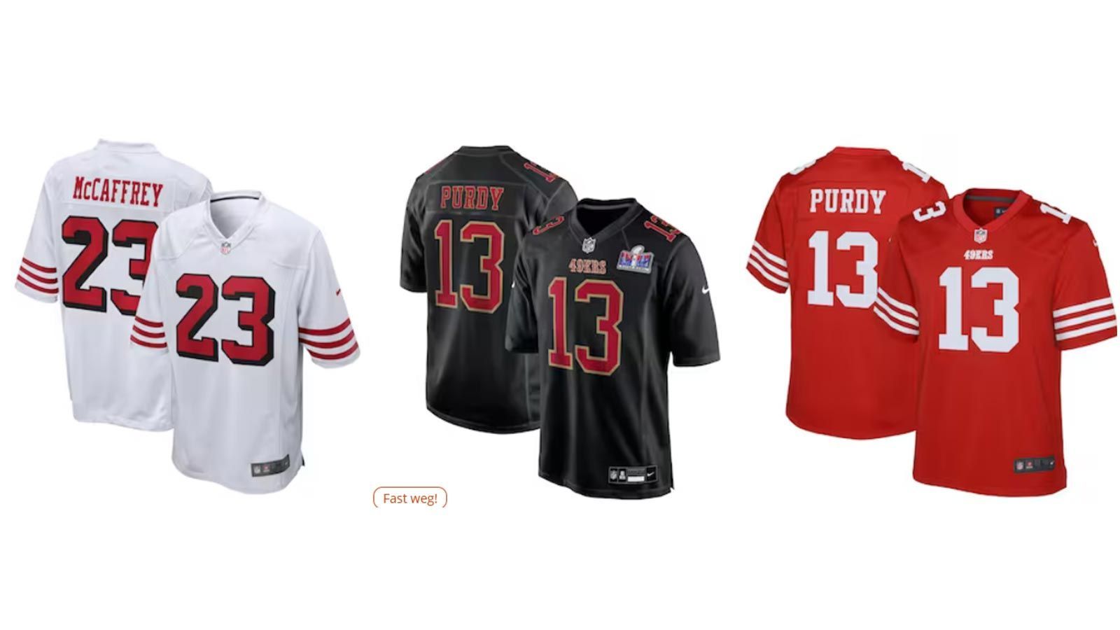 <strong>San Francisco 49ers</strong><br>
                Team-Farben: Burgund, Gold und Schwarz
