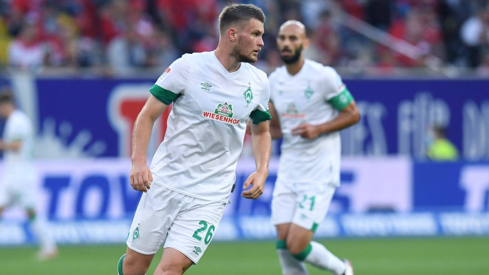 
                <strong>Platz 10: Werder Bremen</strong><br>
                Für die in die 2. Liga abgestiegenen Werderaner können sich 26 Prozent der Befragten begeistern.
              