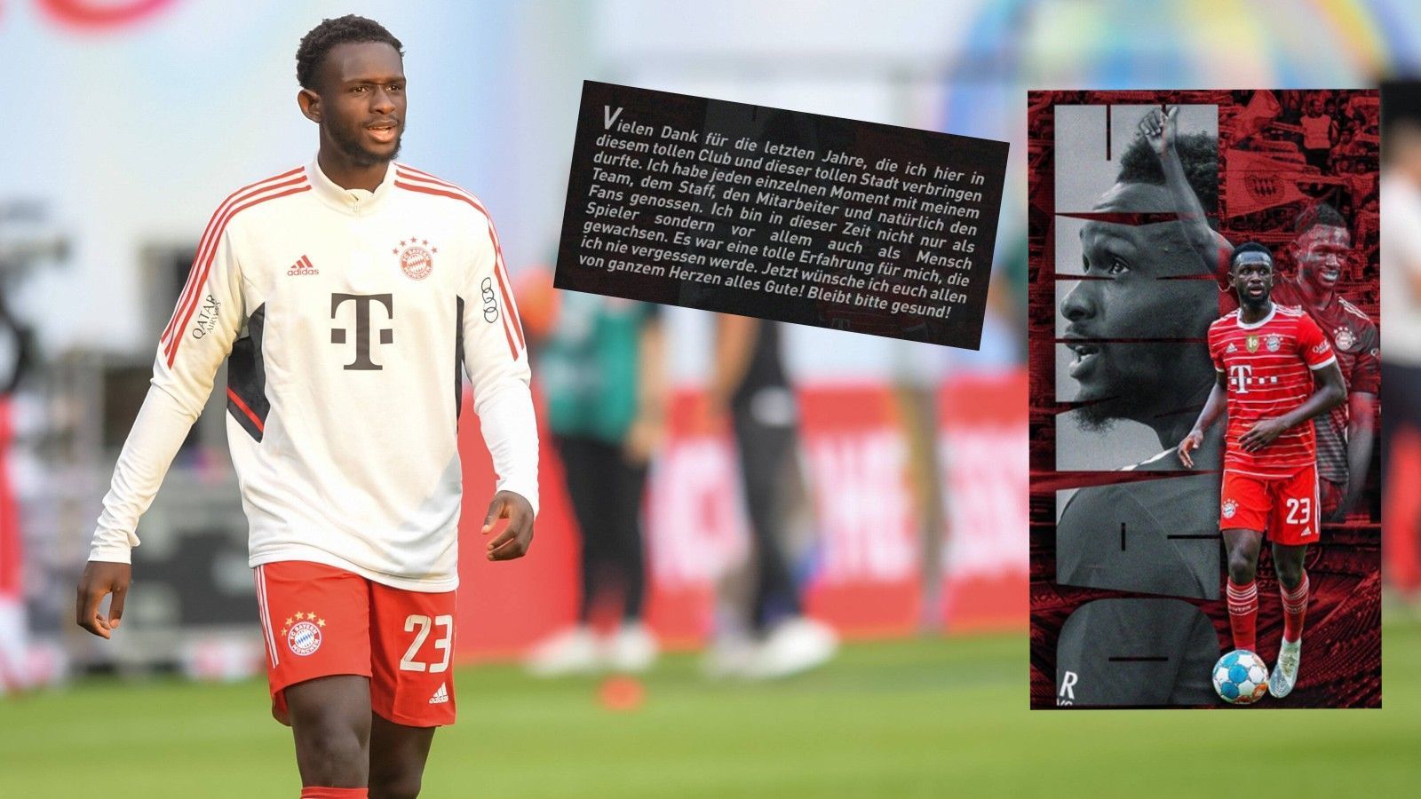 
                <strong>"Werde ich nie vergessen" - Nianzou sagt Bayern Servus</strong><br>
                Das Kapitel Tanguy Nianzou ist beim FC Bayern vorerst beendet. Die Münchner gaben den Innenverteidiger an den FC Sevilla ab, haben im Falle einer guten Entwicklung aber eine Rückkaufklausel. Inzwischen hat sich der 20-Jährige von Verein und Fans verabschiedet. "Vielen Dank für die letzten Jahre, die ich hier in diesem tollen Klub und dieser tollen Stadt verbringen durfte", schrieb der Franzose bei Instagram. Demnach habe er "jeden einzelnen Moment mit meinem Team, dem Staff, den Mitarbeitern und natürlich den Fans genossen". Zudem betonte er, in der Zeit bei den Bayern "als Mensch gewachsen" zu sein. "Es war eine tolle Erfahrung, die ich nie vergessen werde."
              