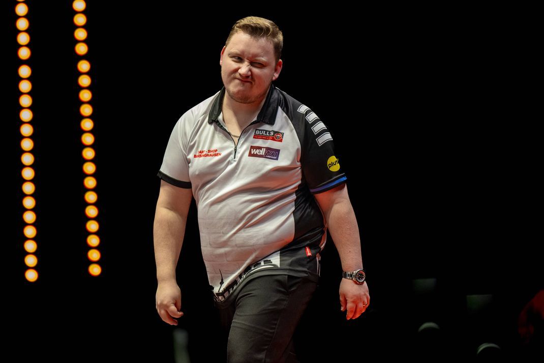 Martin Schindler ist der beste deutsche Darts-Spieler