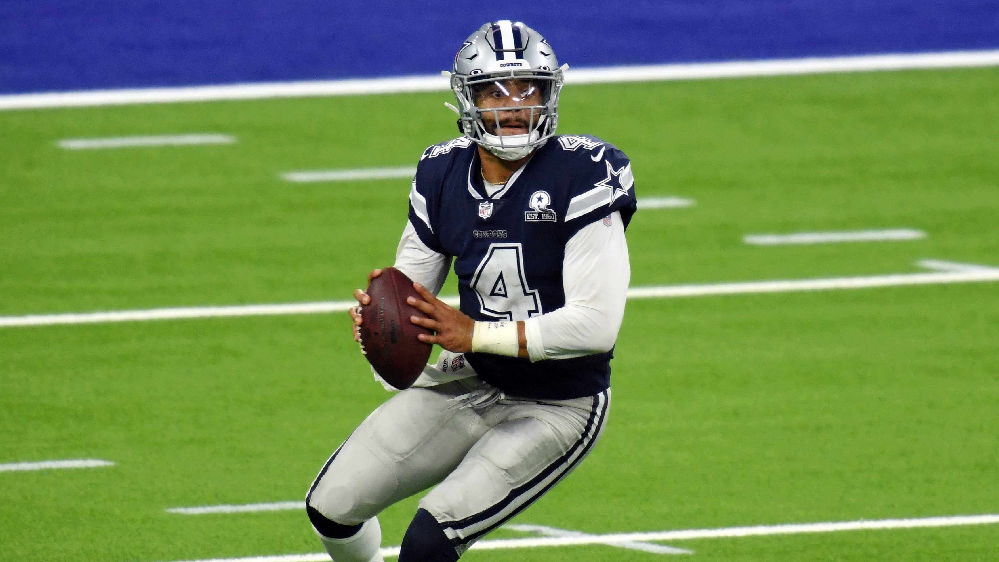 
                <strong>Platz 4: Dak Prescott (Dallas Cowboys) </strong><br>
                Geschätzte Einnahmen: 39.4 Millionen US-Dollar -(31.4 Millionen Gehalt/Boni + 8 Millionen Sponsorengelder) -
              