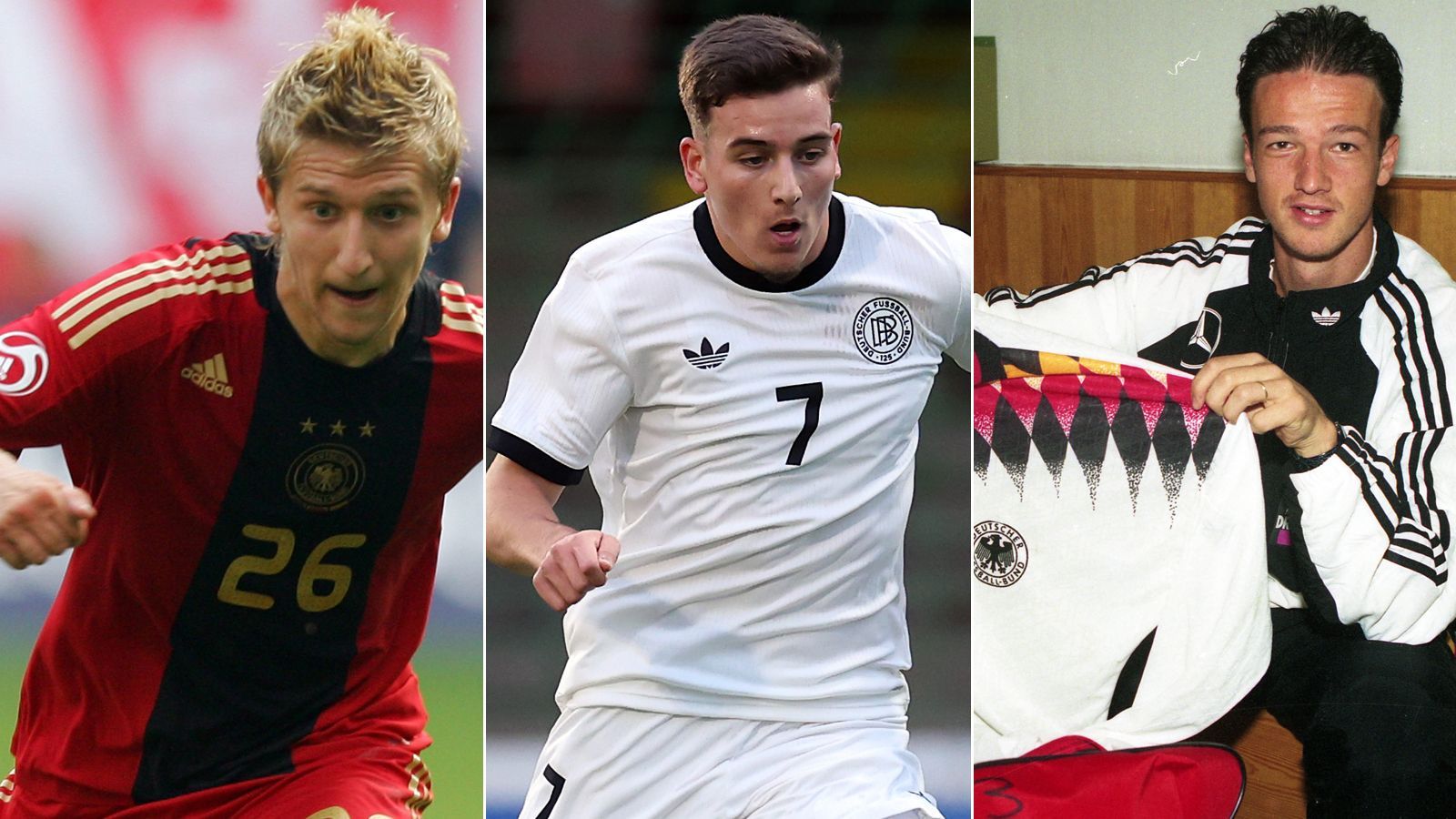 <strong>Said El Mala und Co.: Die wenigsten Bundesliga-Spiele vorm DFB-Debüt</strong><br><em>Kölns Shootingstar Said El Mala (li.) wurde für die DFB-Länderspiele im November 2025 erstmals zur A-Nationalmannschaft eingeladen. Der 19-Jährige hat bislang nur neun Bundesliga-Spiele bestritten und steht nun vor dem DFB-Debüt. <strong>ran</strong> zeigt die deutschen Nationalspieler mit der geringsten Bundesliga-Erfahrung vor dem ersten A-Länderspiel.&nbsp;(Stand: 7. November 2025, Quelle: transfermarkt.de)</em>