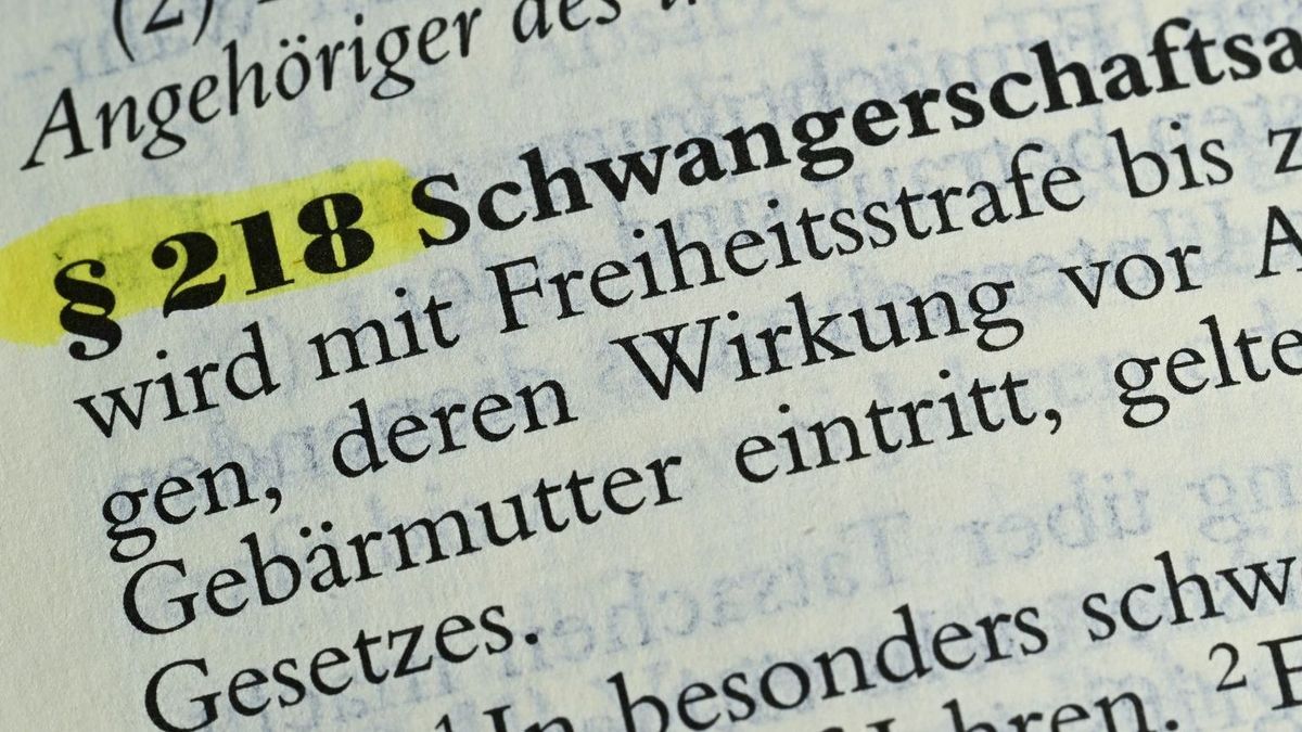 Strafgesetzbuch zum Schwangerschaftsabbruch