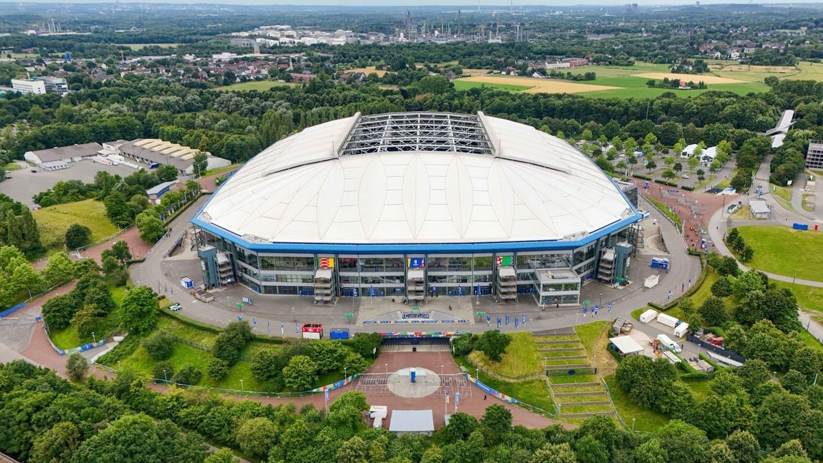 Die Veltins Arena von Schalke 04