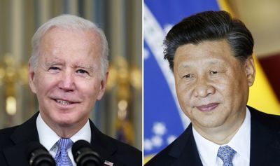 Biden und Xi Jingping
