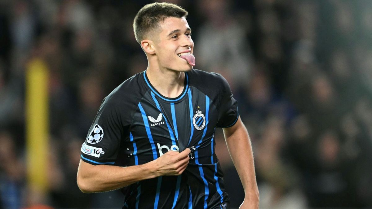 Tresoldi bejubelt seinen Treffer zum 1:0