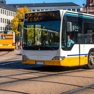 Stadtbusse am Luisenplatz, Darmstadt