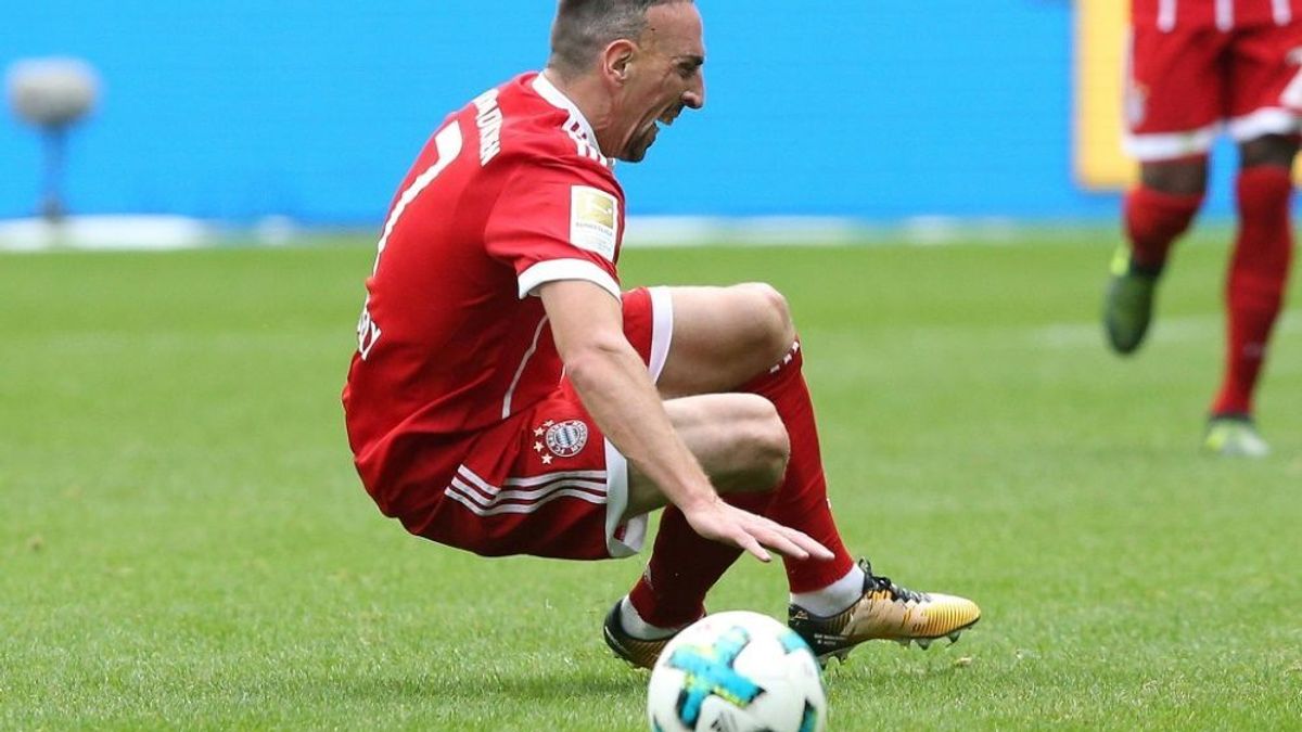 Franck Ribery wird den Bayern wohl lange fehlen