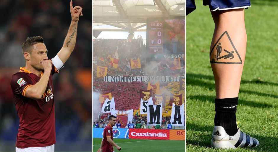 
                <strong>10 Gründe, die Roma zu lieben</strong><br>
                Die AS Rom ist das Überraschungsteam im Halbfinale der Champions League. Vor dem Duell gegen den FC Liverpool nennen wir zehn Gründe, die "Giallorossi" zu lieben.
              