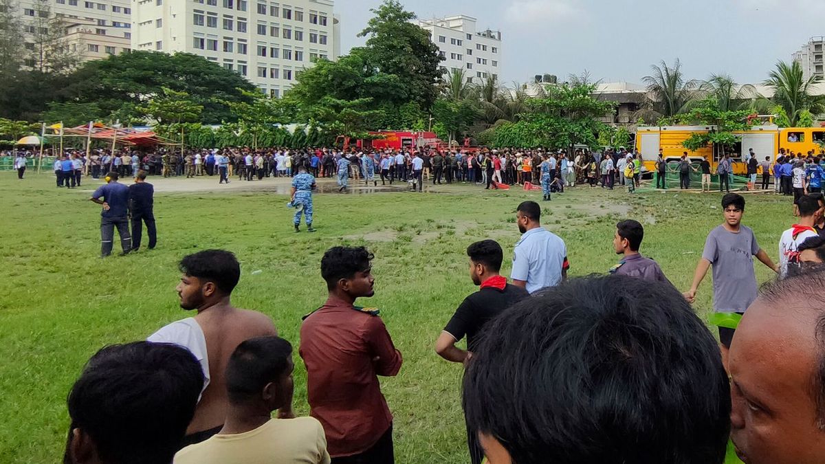 Militärflugzeug stürzt auf Schulgelände in Bangladesch