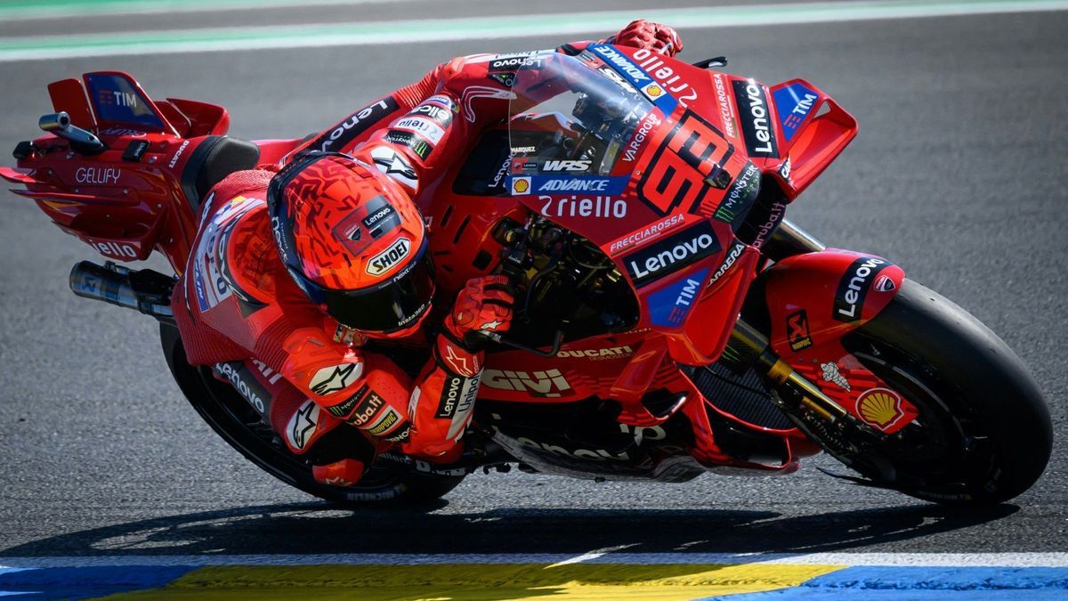 Marc Márquez in Le Mans