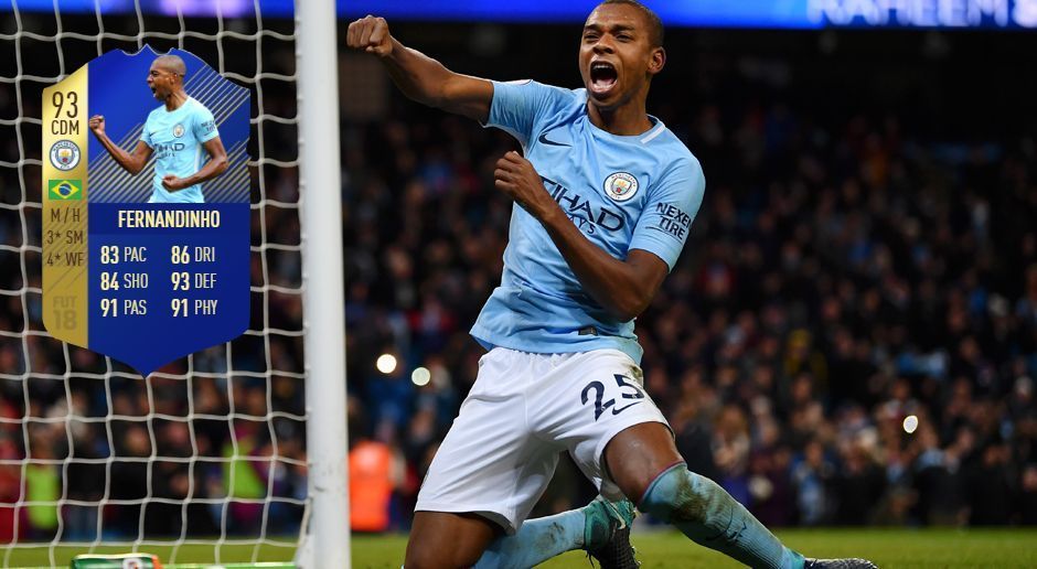 
                <strong>Mittelfeld: Fernandinho (Manchester City)</strong><br>
                
              