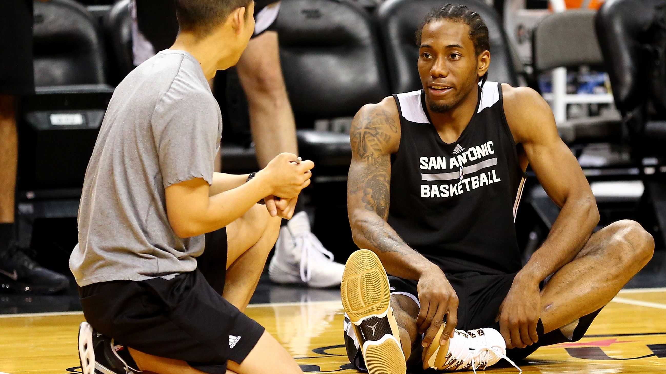 <strong>Kawhi Leonard (San Antonio Spurs) - Finals MVP 2014</strong><br>Serie: San Antonio Sputs vs. Miami Heat (4-1)<br>Finals-Stats: 17,8 Punkte, 6,4 Rebounds, 2,0 Assists, 1,6 Steals und 1,2 Blocks in 33,4 Minuten<br>Playoff-Stats: 14,3 Punkte, 6,7 Rebounds, 1,7 Assists, 1,7 Steals und 0,6 Blocks in 32,0 Minuten.