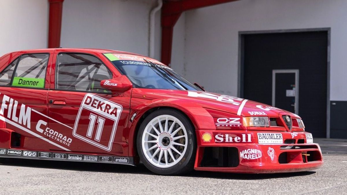 DTM-Klassiker: Der Alfa Romeo aus dem Jahr 1994 kommt unter den Hammer