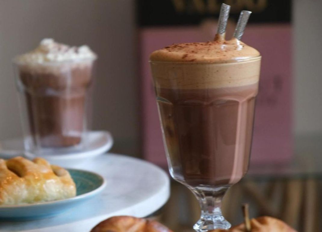 Genau richtig für die kalte Jahreszeit: Mokka-Lebkuchen-Schokolade.