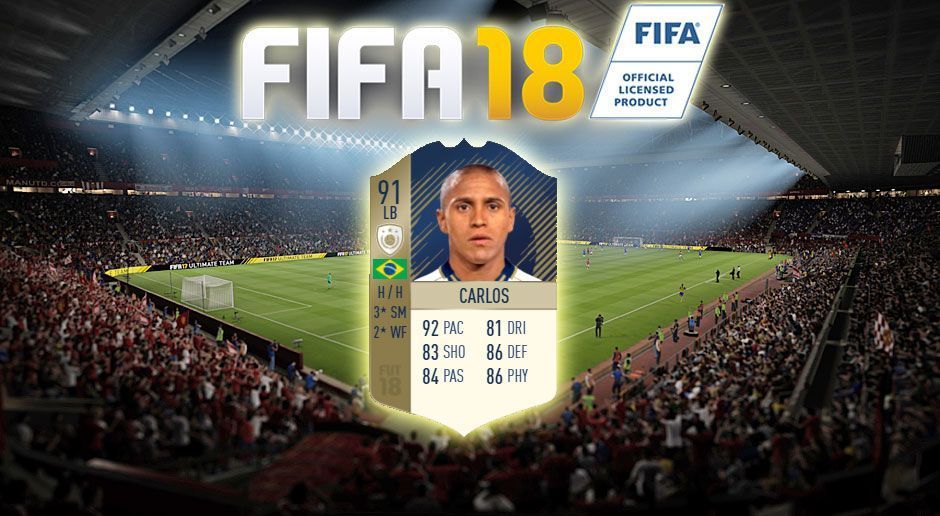 
                <strong>Abwehr: Roberto Carlos (u.a. Real Madrid)</strong><br>
                Als linker Verteidiger kommt Legenden-Spieler Roberto Carlos zum Einsatz. Der Brasilianer ist während seiner aktiven Karriere u.a. für Real Madrid aufgelaufen. 
              
