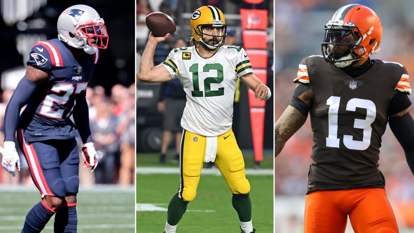 
                <strong>Rodgers, Jackson und Co.: Die Gewinner und Verlierer aus Woche 9 der NFL</strong><br>
                Der bis dato wohl bizarrste Spieltag der diesjährigen NFL-Saison ist vorbei. Woche neun brachte Überraschungen, Upsets, Enttäuschungen und Diskussionen. ran hat die Gewinner und Verlierer dieses Spieltags für euch.
              