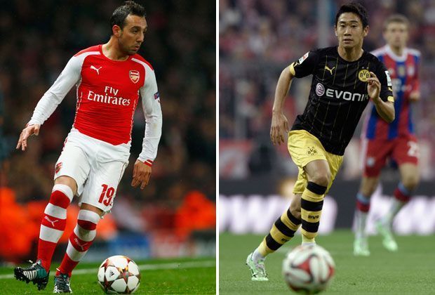 
                <strong>Santi Cazorla vs. Shinji Kagawa</strong><br>
                Cazorla spielte eine überragende Vor-Saison. Doch in dieser Spielzeit gab der Spanier nur eine Vorlage und schoss ein Tor. Auch Kagawa ist mit fünf Scorerpunkten noch nicht wieder richtig in Dortmund angekommen. Unentschieden. Arsenal 6:7 BVB.
              