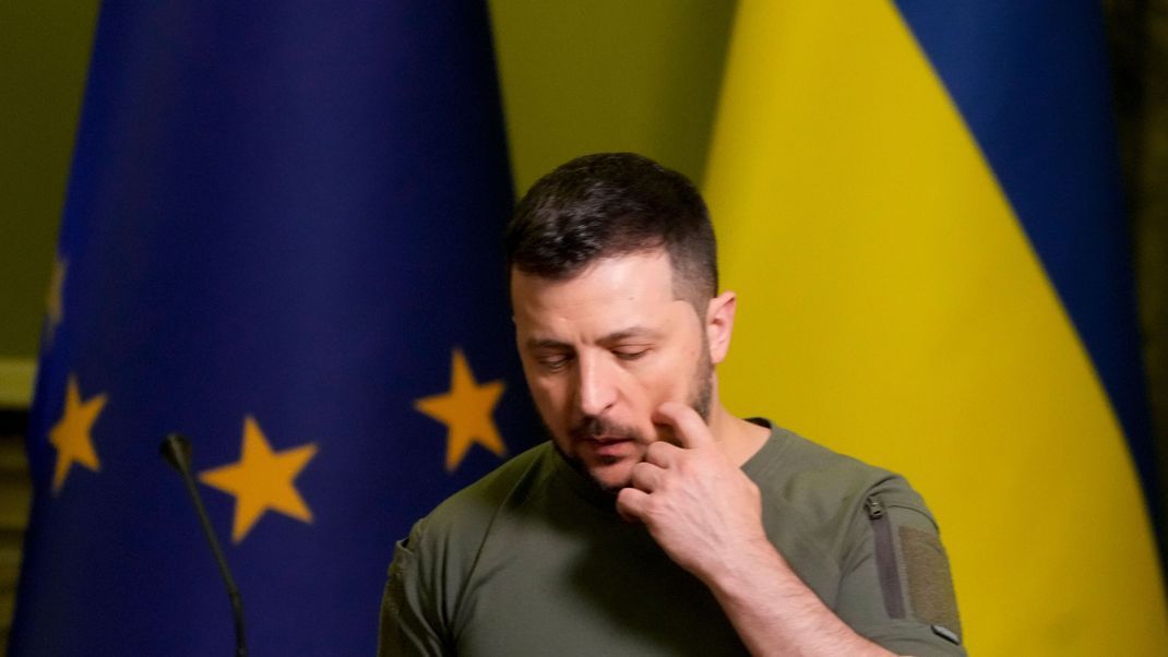 Der ukrainische Präsident Selenskyj forciert einen EU-Beitritt.