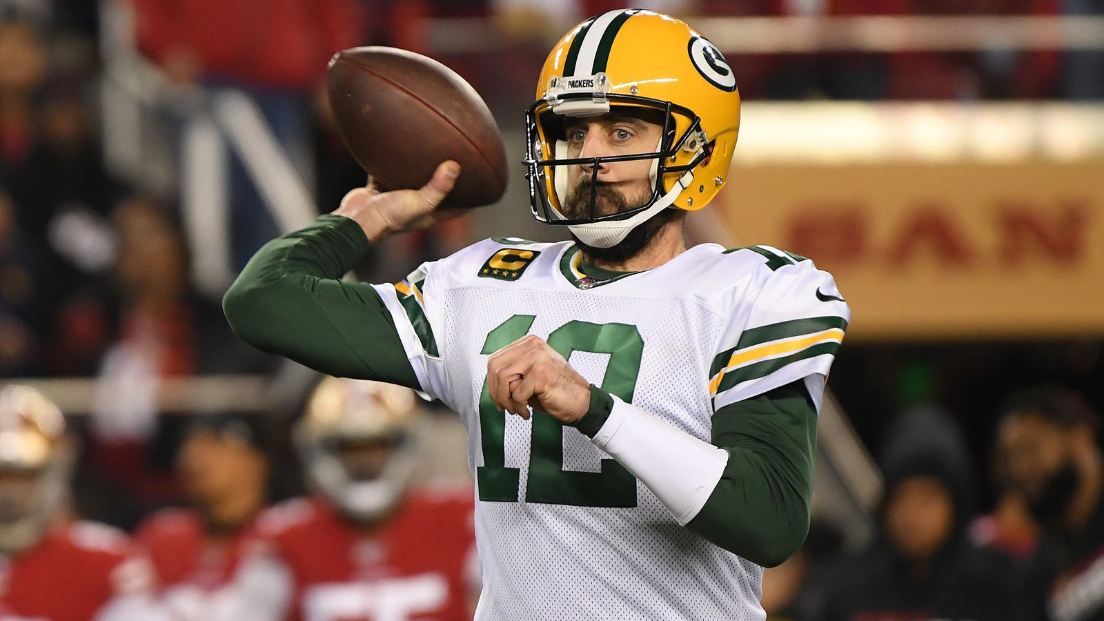 
                <strong>Green Bay Packers: Aaron Rodgers (QB)</strong><br>
                134.000.000 Dollar (Laufzeit: vier Jahre)
              