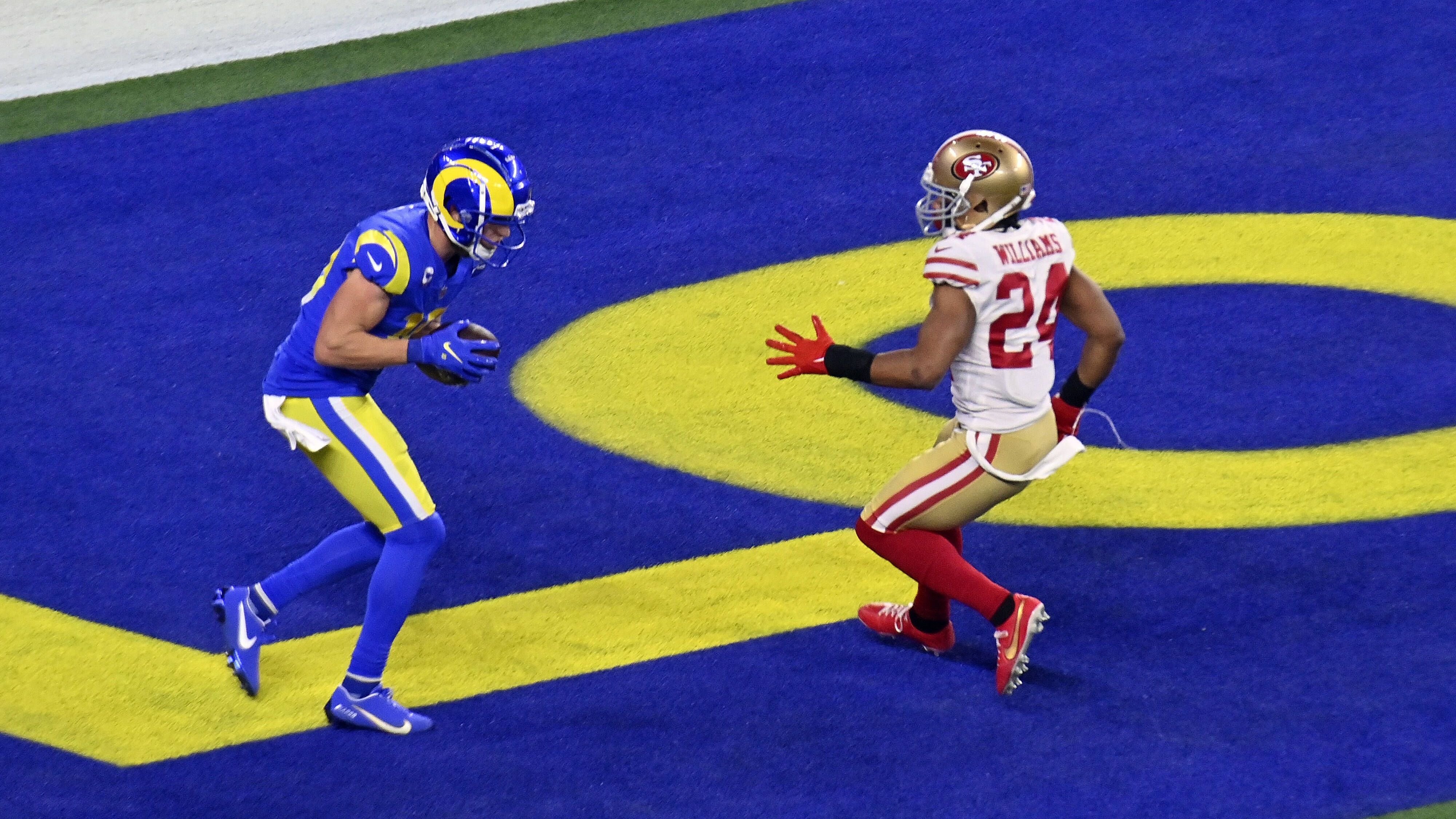 <strong>10 Punkte - NFC Championship Game 2021: San Francisco 49ers @ Los Angeles Rams 17:20</strong><br>Mit einem 7:17-Rückstand gingen die Rams in das Schlussviertel, drehten die Partie aber mit einem Touchdown und zwei Field Goals auf ein 20:17. Die 49ers bekamen zwar noch einmal den Ball, Quarterback Jimmy Garoppolo beendete das Spiel aber mit einer Interception.