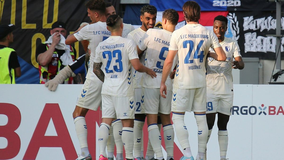 3:1 in Saarbrücken: Magdeburg steht in Runde zwei