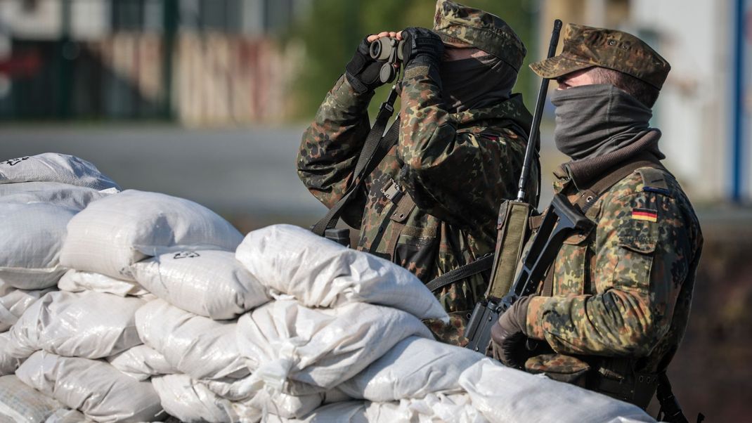 Heimatschützer bei der Bundeswehr-Übung "Fishtown Guard 2024"