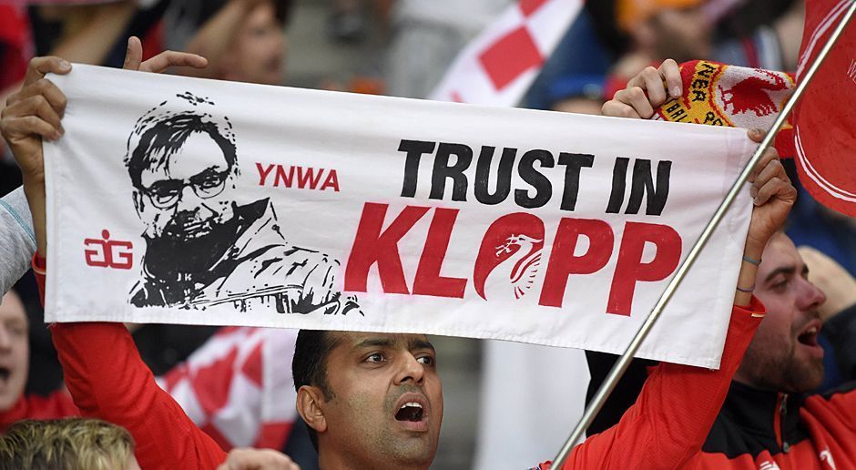 
                <strong>Jürgen Klopp FC Liverpool</strong><br>
                Die Fans des FC Liverpool haben volles Vertrauen in Jürgen Klopp. 
              