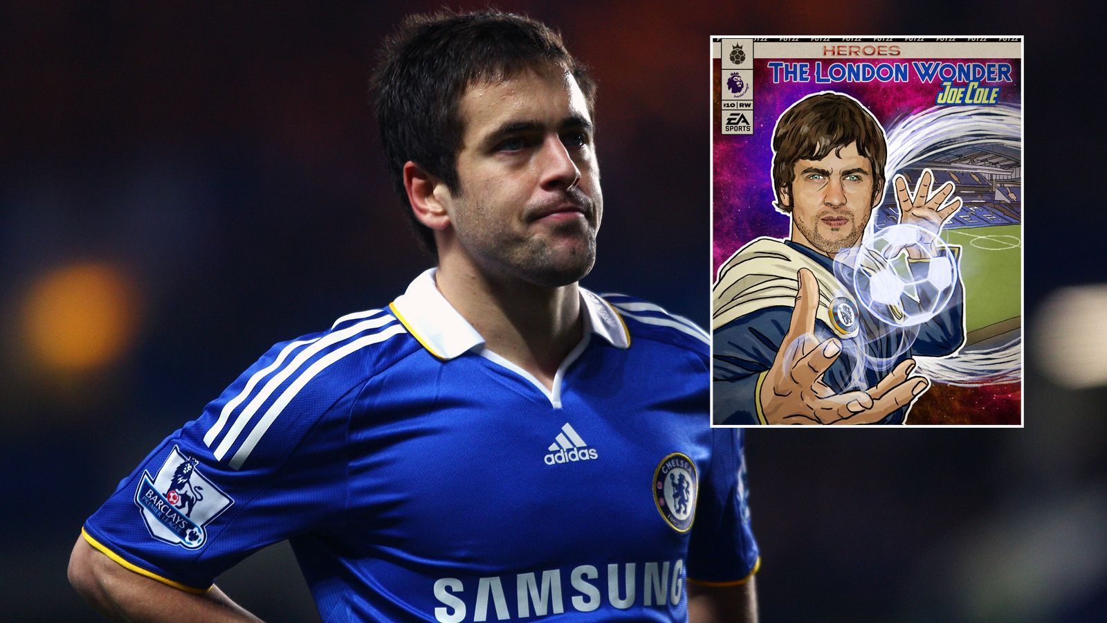 
                <strong>Joe Cole</strong><br>
                &#x2022; Gesamtstärke: 87 - <br>&#x2022; Nationalität: England - <br>&#x2022; Position: Offensiver Mittelfeldspieler - <br>&#x2022; Vereine als Aktiver: FC Chelsea, FC Liverpool, West Ham United, OSC Lille, Aston Villa, Coventry City, Tampa Bay Rowdies<br>
              