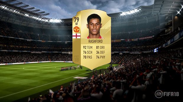 
                <strong>Platz 7: Marcus Rashford (Manchester United)</strong><br>
                Alter: 19Gesamtstärke zu Beginn: 79Potential: 89
              