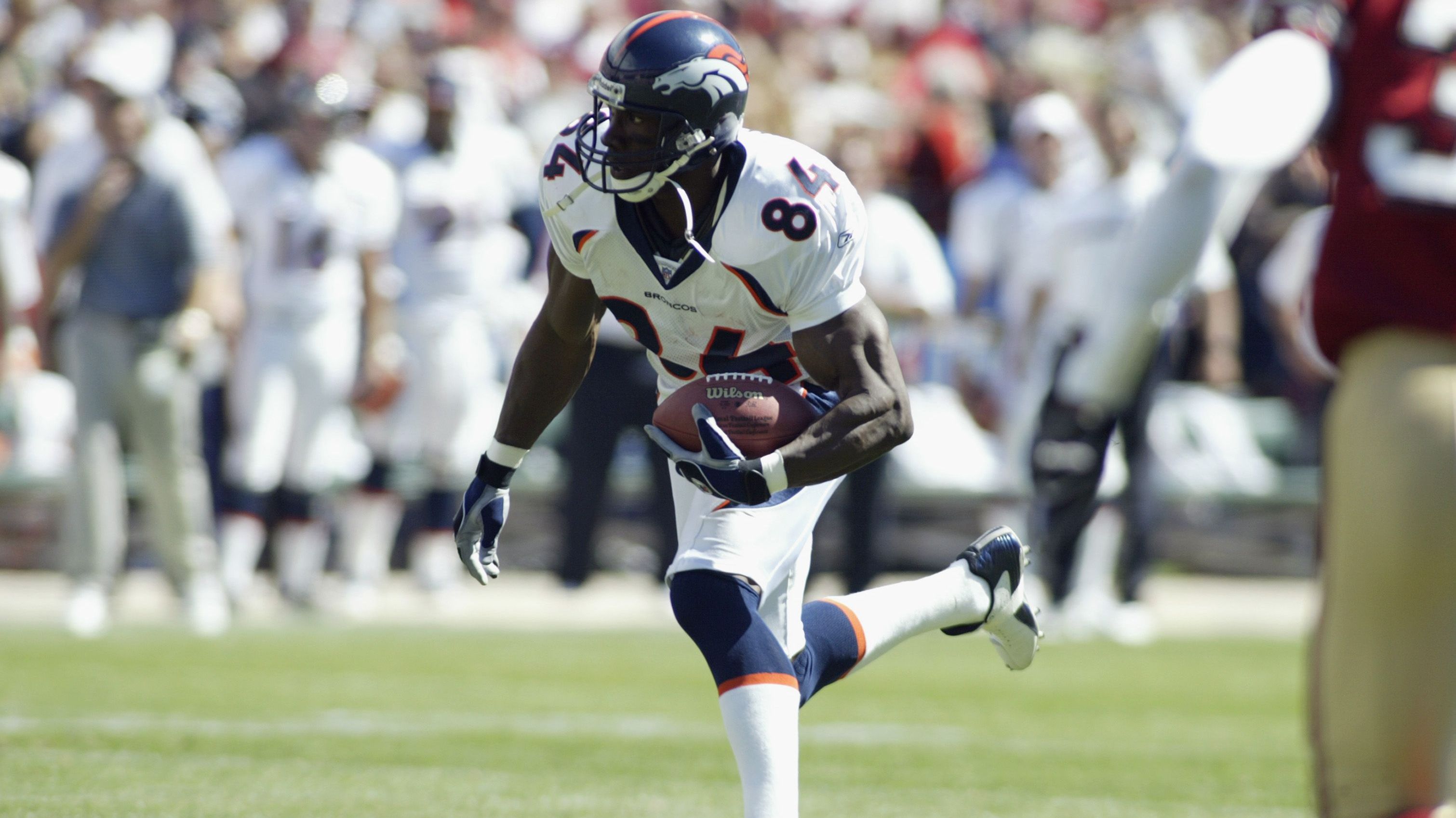 <strong>Platz 53:&nbsp;Shannon Sharpe (1990 bis 2003)</strong><br>10.060 Receiving Yards