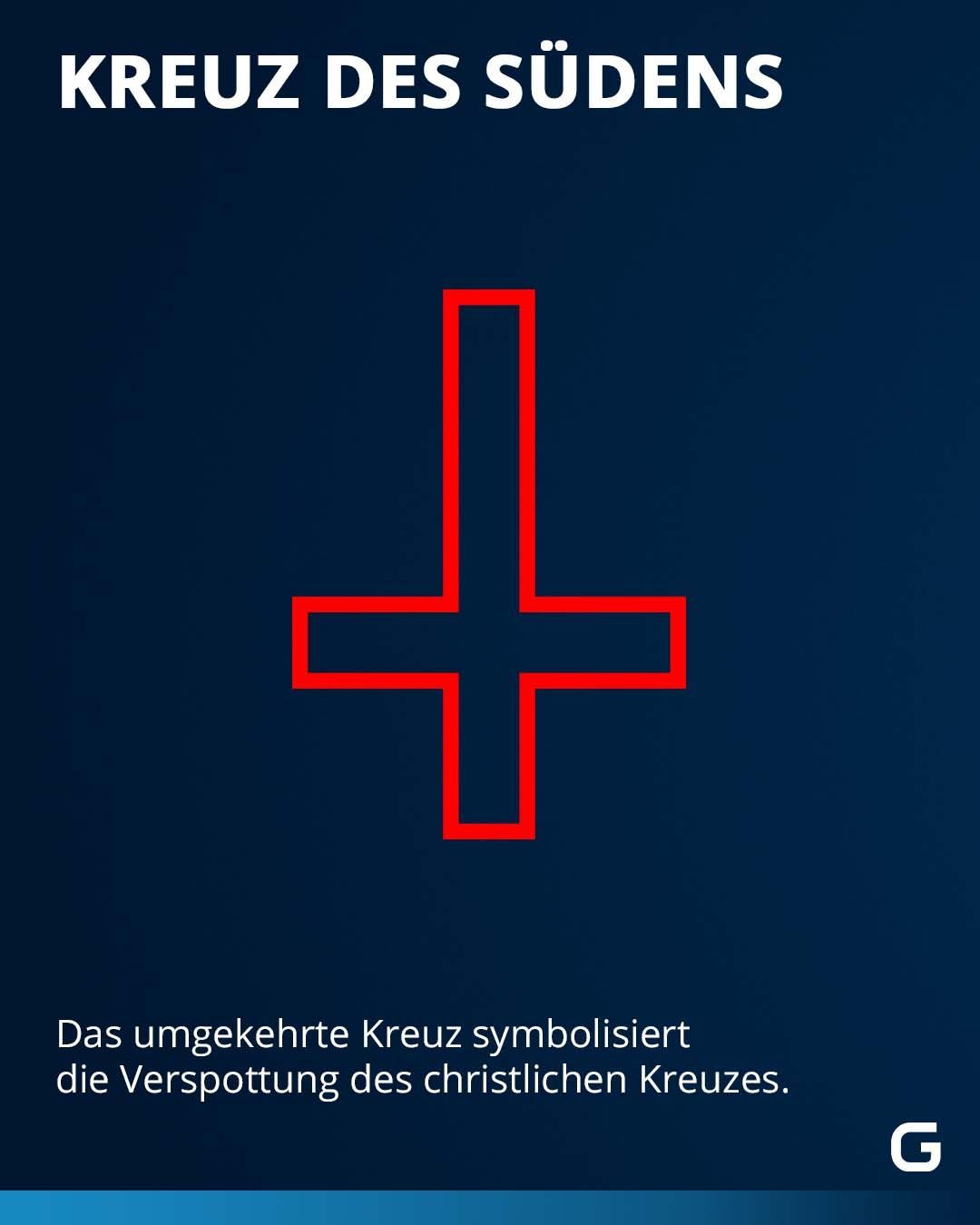 Symbole des Satanismus: Kreuz des Südens