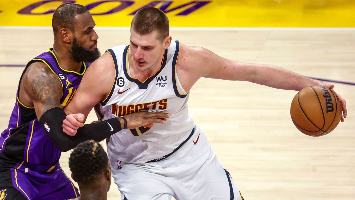 LeBron James Nikola Jokic