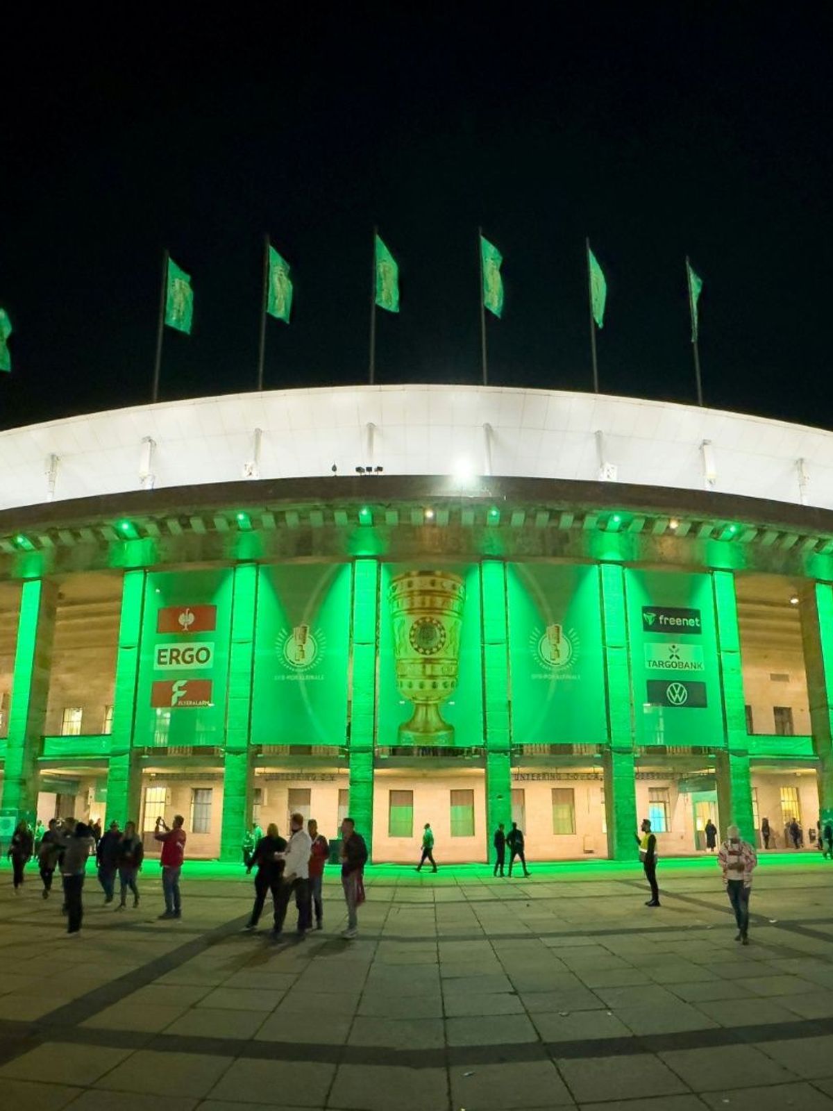 Das Olympiastadion in Berlin wird kein EM-Spielort