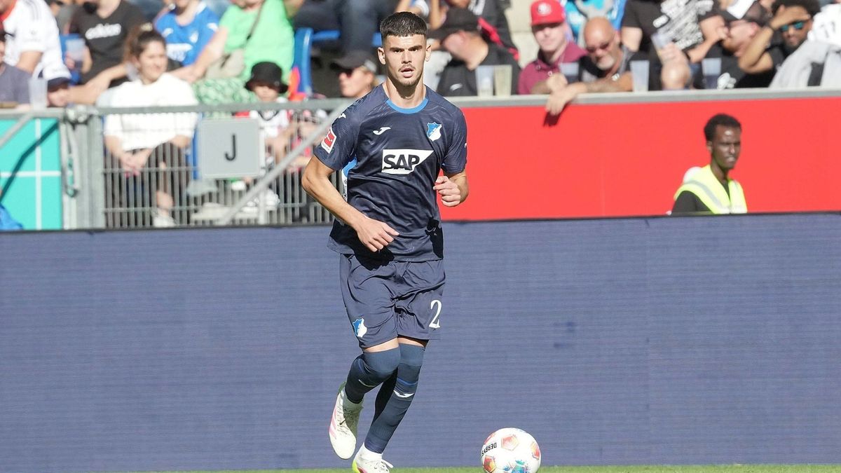 Hajdari hatte gegen Frankfurt 18 Minuten gespielt