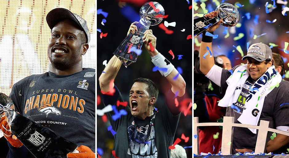 
                <strong>Super-Bowl-Wettquoten</strong><br>
                Wer gewinnt den Super Bowl 52? Einige Teams sind bereits aus dem Rennen um die Vince Lombardi Trophy ausgeschieden. Von Miller (l.) hat mit den Denver Broncos keine Chance mehr. 15 Teams haben aber noch die Möglichkeit. Der Sportwettenanbieter "William Hill" hat die Quoten aktualisiert. Die Spanne geht von 3:1 bis 201:1. ran.de listet die Quoten für alle verbliebenen Franchises vor Week 17 auf. (Stand: 29. Dezember 2017) 
              