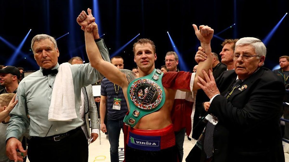 Mairis Briedis ist der erste lettische WM-Champion im Boxen