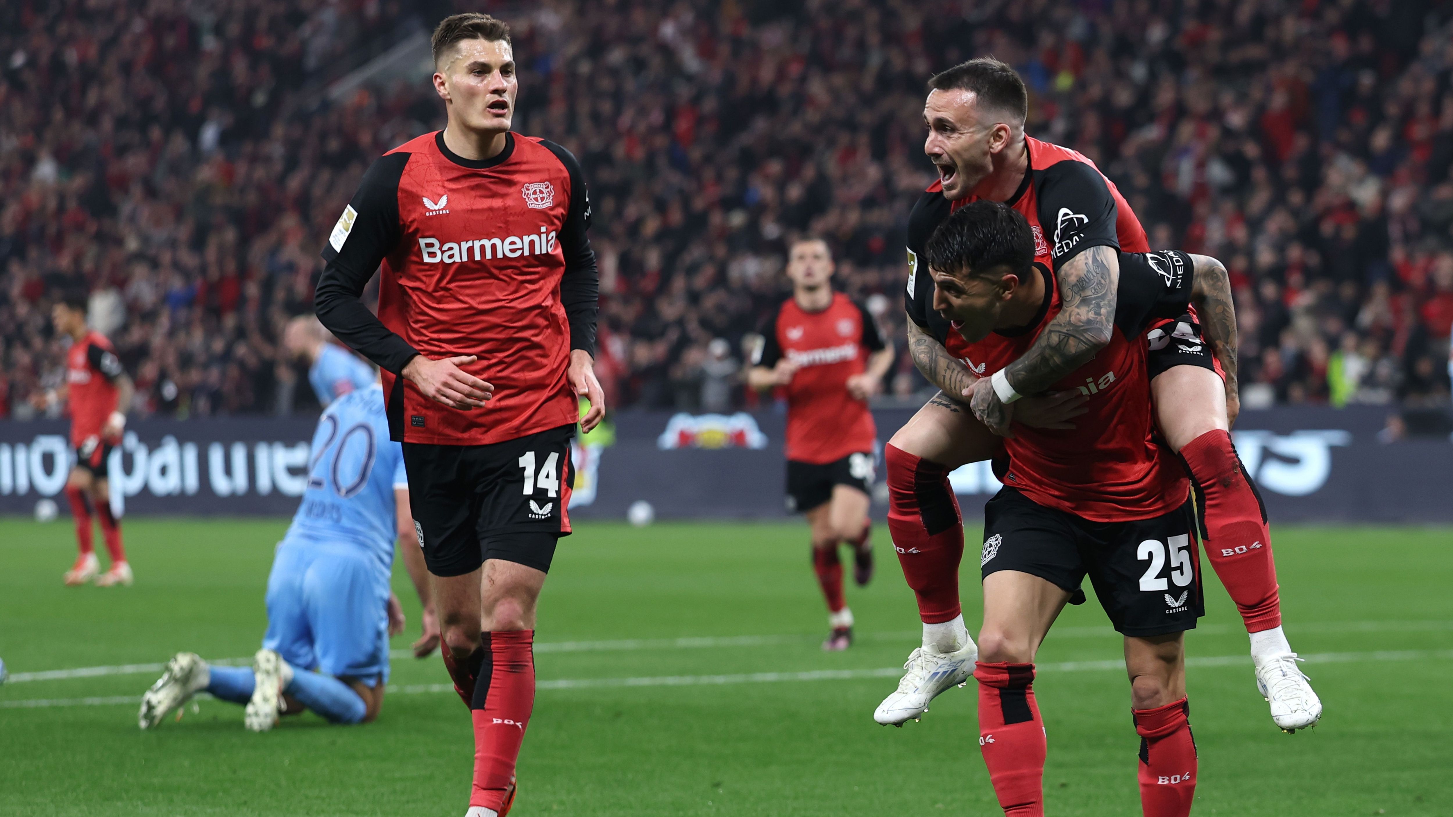 <strong>Bayer Leverkusen</strong><br>ChatGPT-Name als NFL-Franchise: Leverkusen Lab Rats