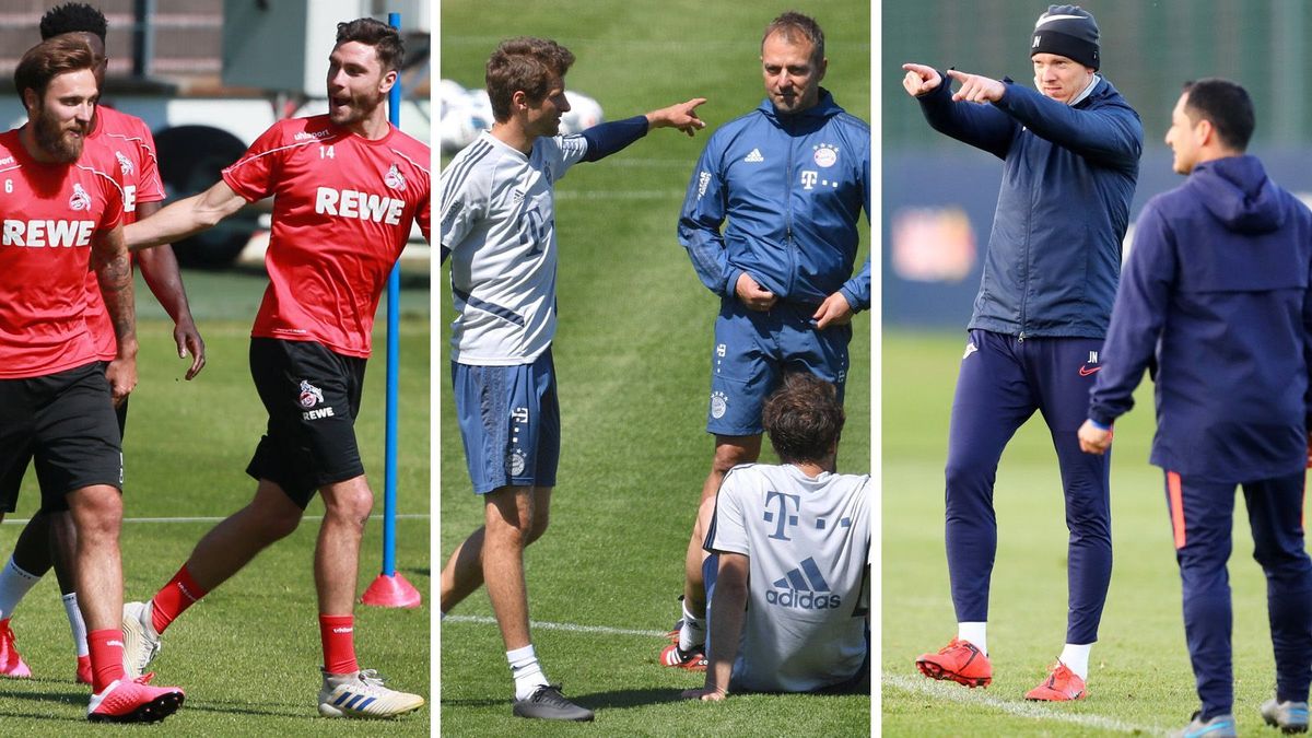 So bereiten sich die Bundesligisten auf den Neustart vor