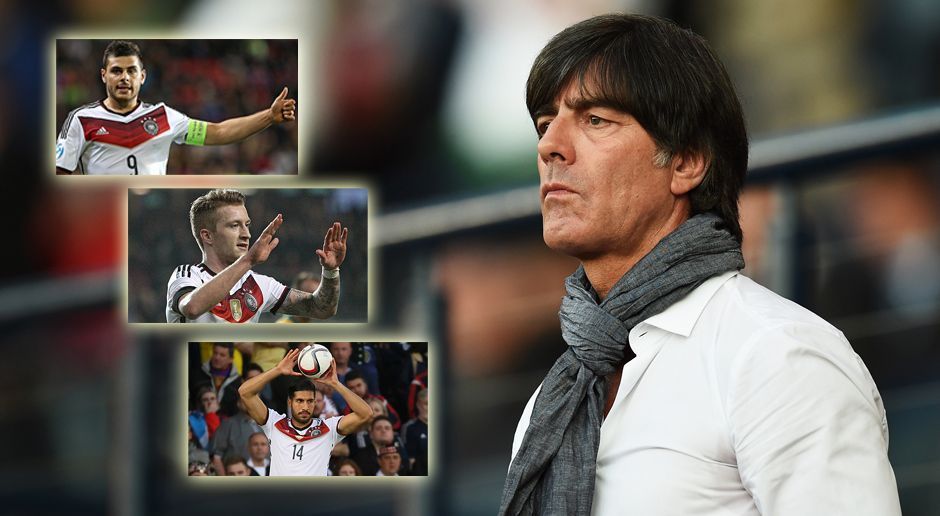 
                <strong>Joachim Löw</strong><br>
                Am Donnerstag spielt die deutsche Nationalmannschaft in Dublin gegen Irland. Schon mit einem Remis wäre die Qualifikation für die EM in Frankreich perfekt. Doch wen soll Bundestrainer Jogi Löw aufstellen? ran-Redakteur Christian Stüwe macht einen Vorschlag.
              